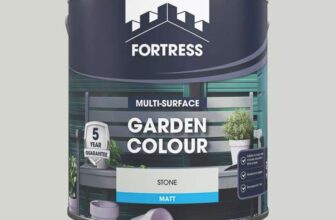 Fortress 2.5Ltr Stone Matt Garden Paint (863PC) (Free C&C at limited locations)