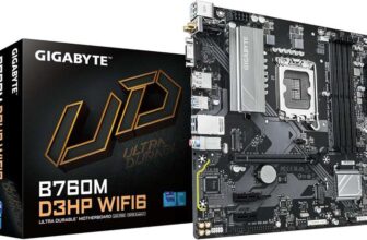 GIGABYTE B760M D3HP WIFI6 Motherboard – Supports Intel Core 14th Gen CPUs, 411 Phases Digital VRM