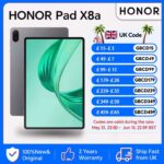HONOR Pad X8a 11 Tablet ( 4GB & 128GB / Snapdragon / 90Hz FHD ) w/code £7.64 creditHonTech UK Store(UK Despatch)
