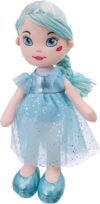 HTI Rosie Rag Doll Soft-Bodied Fabric Doll for Toddlers & Children Ideal First Cuddly Doll for Girls & Boys Plush Toy for Comfort & Role Play Age 18 Months Blue