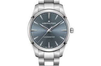 Hamilton Jazzmaster 40mm Dusty Blue Dial Watch