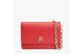 Hilfiger Icon Card Wallet with Chain