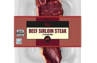 Iceland 170g Sirloin Steak