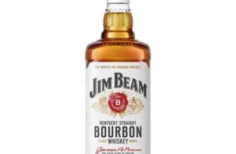 Jim Beam Kentucky Straight Bourbon Whiskey 1L