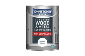 Johnstones Non Drip Gloss Paint 1.25L – Brilliant White