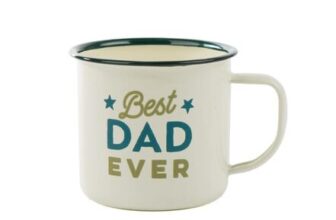 Just for You Dad Enamel Mug – Best Dad Ever