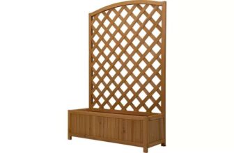 Lattice Wooden Garden Planter – Large , Free C&C