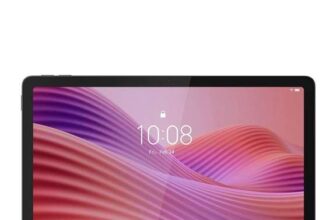 Lenovo Tab 10.1 64GB Tablet with Clear Case – Grey