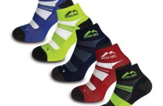MORE MILE Endurance (5 Pack) Coolmax Mens Running Socks –