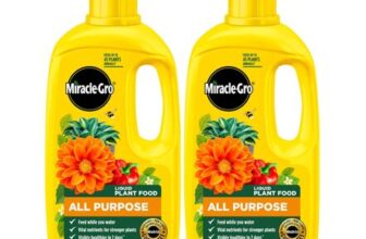 Miracle Gro All Purpose Liquid Plant Food 800ml 2-Pack