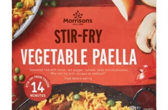 Morrisons Stir-Fry Vegetable Paella Mix 500g