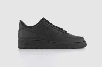 Nike Air Force 1 07 Trainers Black (£67.50 Student/Carers) Sizes 6 to 12 – Free C&C