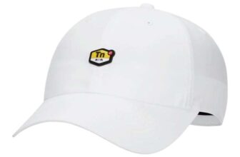Nike Mens Dri-FIT Club Cap (White) – Large/XL
