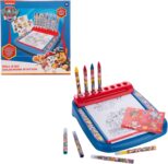 Paw Patrol Roll & Go Colouring Mat Portable Art Station with Crayons, Felt Tips, Stickers & Roll-Up Paper Travel-Friendly, Screen-Free Creative Toy for Kids Ages 3