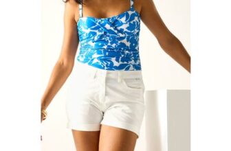 Regatta White Pemma UPF 50 Shorts