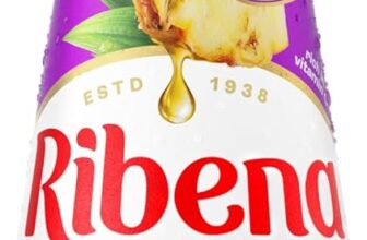 Ribena Pineapple and Passion Fruit Juice Drink No Added Sugar Real Fruit Rich in Vitamin C No Artificial Colours or Flavours Ready To Drink 100% Recycled