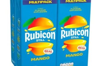 Rubicon Still Mango Drink Cartons 4 X 1L