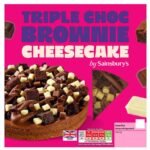Sainsburys Loaded 550g Triple Choc Brownie Cheesecake (Nectar Price)