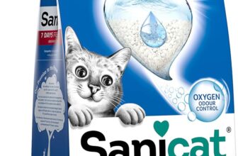 Sanicat – Classic cat litter with Aloe Vera 7-day odour control Fast absorption product for your pets hygiene Keep Your Home Clean 4L capacity