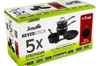 Scoville Neverstick 5 Piece Cookware Set (Free C&C)