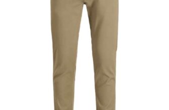 Slim Fit Cotton Rich 5 Pocket Jeans – Beige W30 L30/32/34 (free C&C)