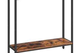 Slim Hallway Console Table with Shelf