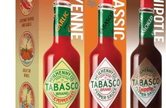 TABASCO Brand Hot Sauce Value Pack 3 x 350ml Original Red, Chipotle & Cayenne Garlic