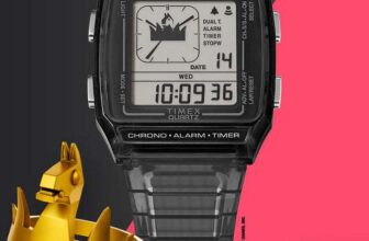 Timex X Fortnite Collab Digital Watch (Black & Yellow Models Available)