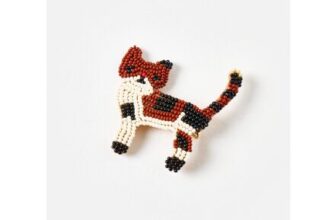 Timothy Beaded Cat Hair Clip
