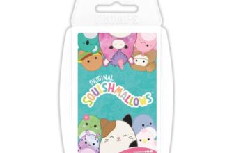 Top Trumps Squishmallows Specials Card Game with Cam, Leonard, Gordon