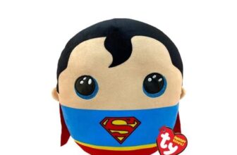 Ty Squish a Boo Small Plush – Superman
