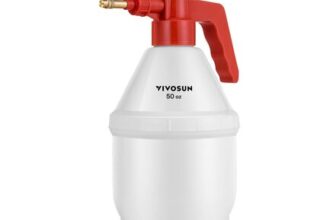 VIVOSUN Handheld Garden Sprayer 1.5L with Adjustable Brass Nozzle
