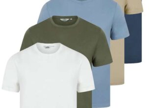 Various 5 Pack T shirts with Code (8 Styles available, S-XXL)