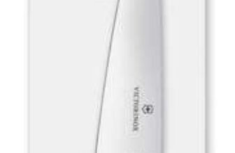 Victorinox Swiss Classic, Carving Knife, Extra Sharp Blade, Straight Edge, 12 cm, Stainless Steel, Black