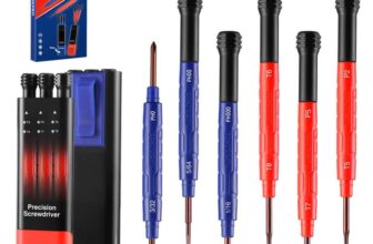 WORKPRO 6-Piece Precision Screwdriver Set, 12 Sizes Double-Ended Mini Screwdrivers with Phillips – Sold by TS.Werkzeug / FBA