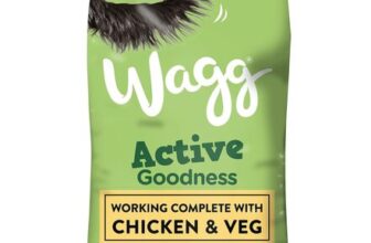 Wagg Active Goodness Dry Dog Food Chicken and Veg 12kg