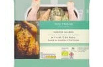 Waitrose Whole Chicken with Pork Stuffing 1.5Kg