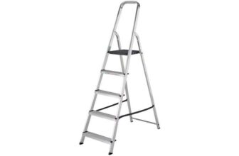 Werner 5 Tread High Handrail Step Ladder – Free C&C