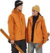 Women Men Rain Jacket Windproof Waterproof Outdoor Shell Hooded Raincoat Interchange Jacket SNC5T469T