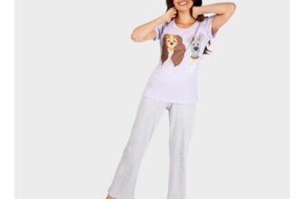 Womens Lady and the Tramp Pyjamas (Size XL)