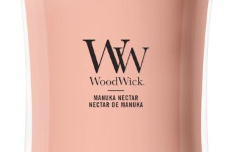 WoodWick Scented Candle Large Hourglass Candle Manuka Nectar Perfect Gifts for Women