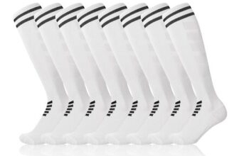 Zuimei 4 Pairs Kids Football Socks