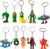10 PCS Brainrot Toys, Italian Brainrot italian brainrot toys Keychains, Unique Animal Figurines for Collectors, Quirky Decor for Keys and Backpacks, Fun Gifts for Teens and Adults, 5.5cm x 3.5cm