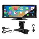 10.26 Wireless CarPlay Android Auto Portable Car Stereo – With Code – Sold by Dandy Trading (UK Mainland)