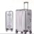 100% Aluminum-magnesium Alloy Travel Suitcase High Quality Rolling Luggage 20, Silver – w/Code, Sold By Big Save Factory Store