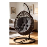 108 X 80cm Thick Hanging Egg Swing Chair Cushion