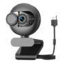 1080P USB Webcam with Microphone, Privacy Cover, Auto Light Correction