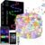 10M 100LED Smart Fairy Lights,String Light for Bedroom,Garden,RGB Color Changing USB Rope Lights APP Control,IP67 Waterproof,Timer,DIY Colors,Music Sync&Camera Color for Party,Wedding,Stair Decor