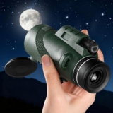 10×40 Monocular for Camping Hiking and Bird Watching Compact and Non-Slip