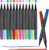 12 Colors Dry/Wet Erase Markers, 3mm Single Tip Acrylic Paint Pens for LED Drawing Board, Kids Doodling & Coloring Books, Works on Smooth Surfaces, Ideal School Supplies